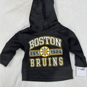 NHL Boston Bruins Baby 12 months Black Hoodie